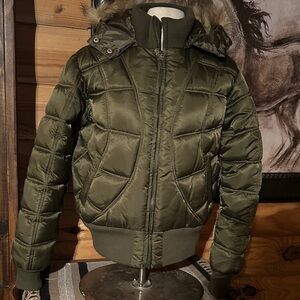 Apollo Jeans Olive Outerwear